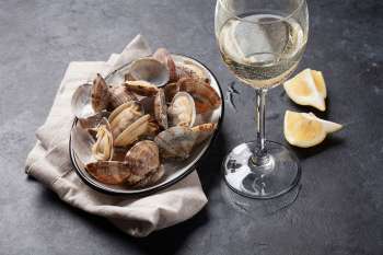 Holiday rental in Brittany - Taste shellfish with a glass of white wine