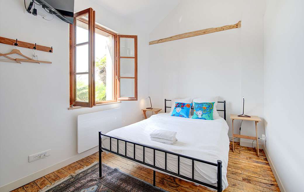 Rochecorbon maison Semi-Troglodyte - chambre double