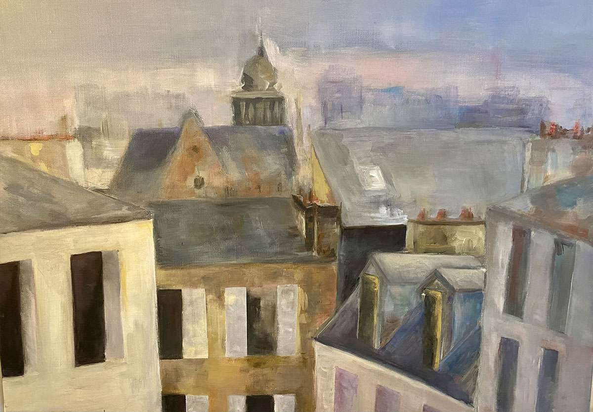 Tableau Les Toits de PARIS