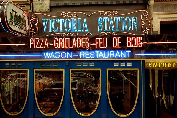 Restaurant in Paris Victoria Station