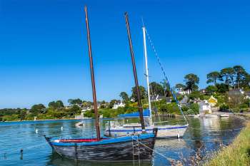 Location de vacances en Bretagne - Bateaux de pêches sur l'ile-aux-Moines