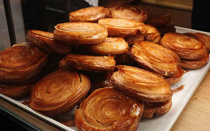 île aux Moines, Kouign-amann “butter cake”, an emblematic specialty of Breton cuisine