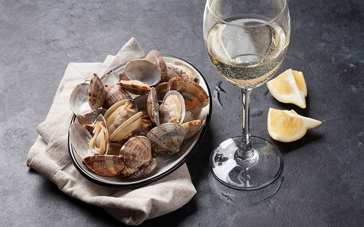 île aux Moines, Taste shellfish with a glass of white wine
